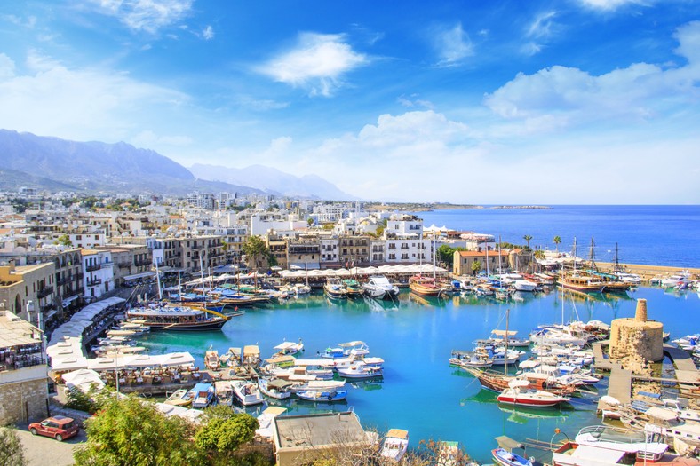 Port Kyrenia na Cyprze