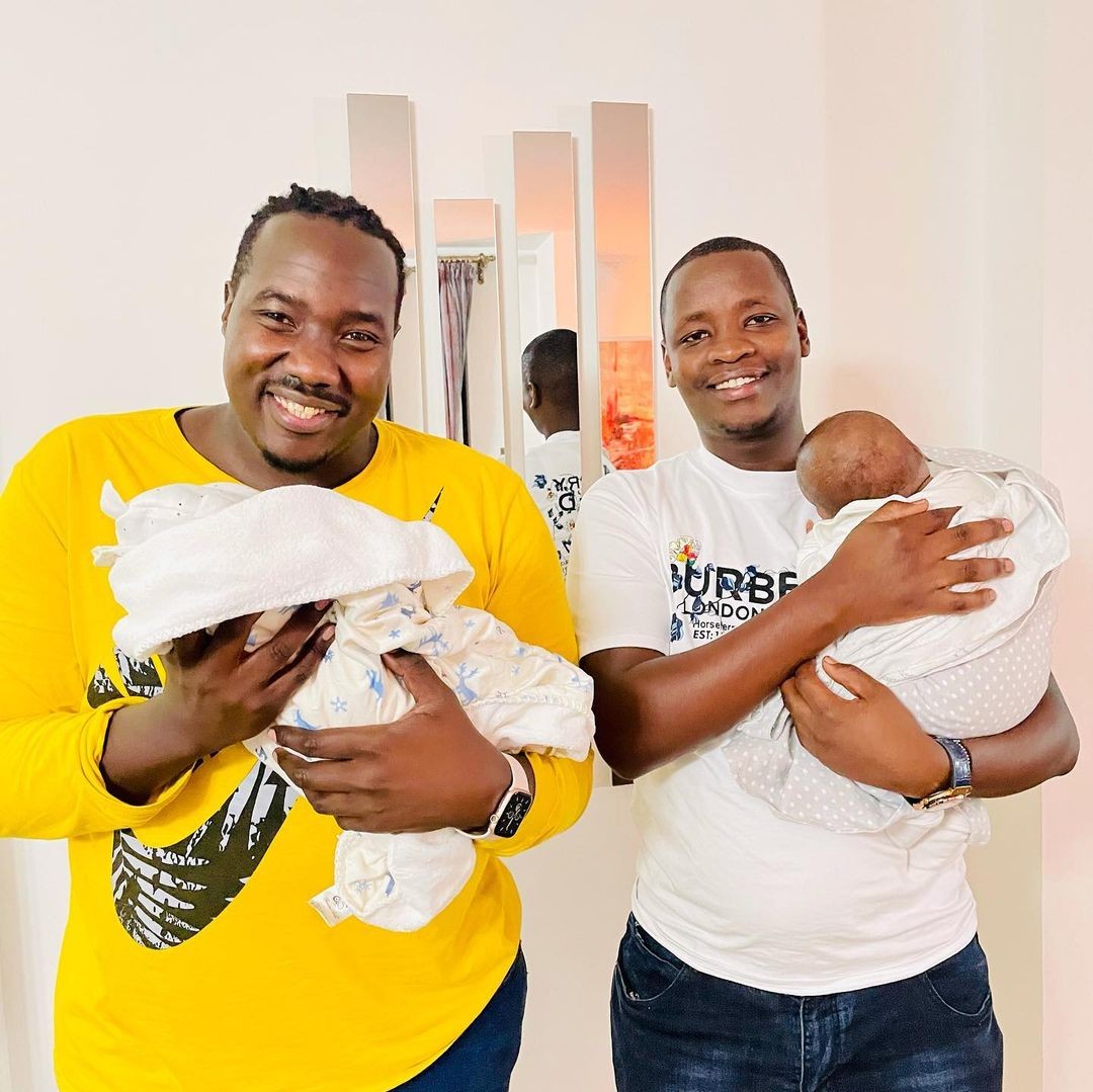 Willis Raburu excites fans as he shares first photo holding his newborn Baby  – Kenyan Digest