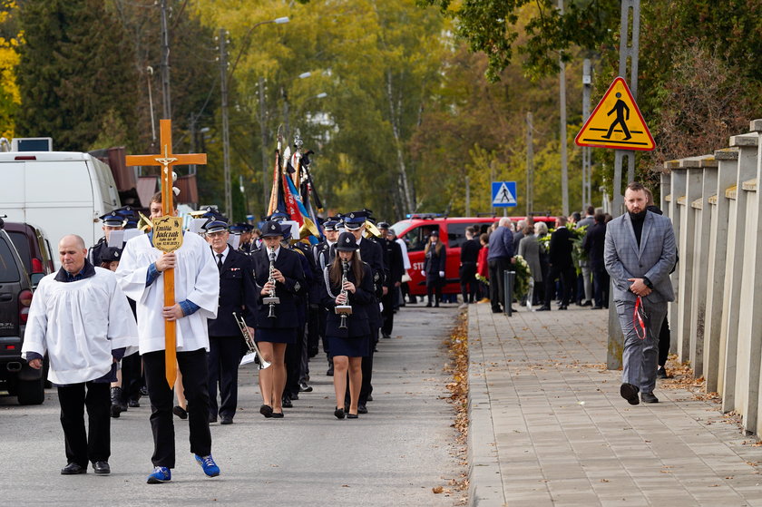 Pogrzeb Emilii Jadczak, druhny OSP Łódź Mikołajew