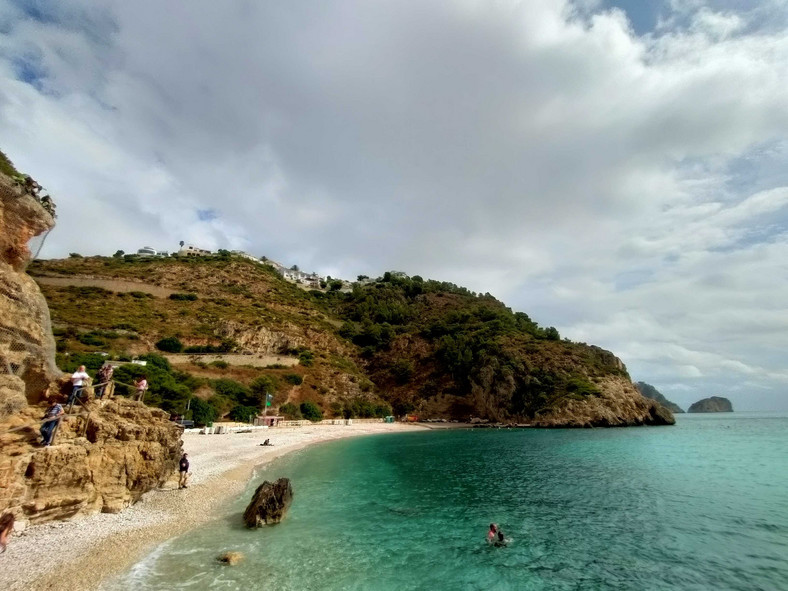 Playa la Granadella w gminie Jávea