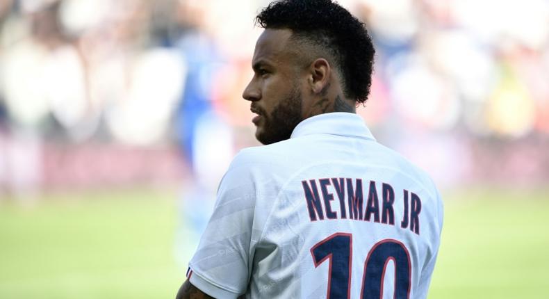 Neymar scored the winning goal in injury time on Saturday as Paris Saint-Germain beat Strasbourg