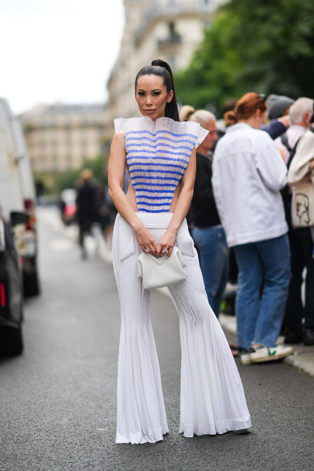 Paris Fashion Week. Street Style. Christine Chiu