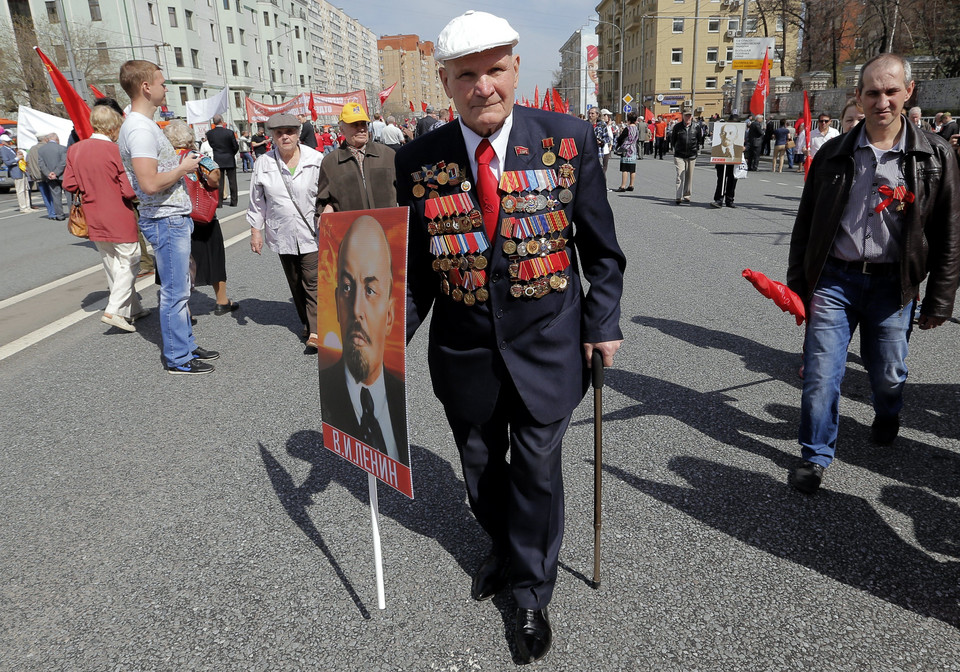 RUSSIA LABOR DAY (Labour Day celebrations in Moscow)