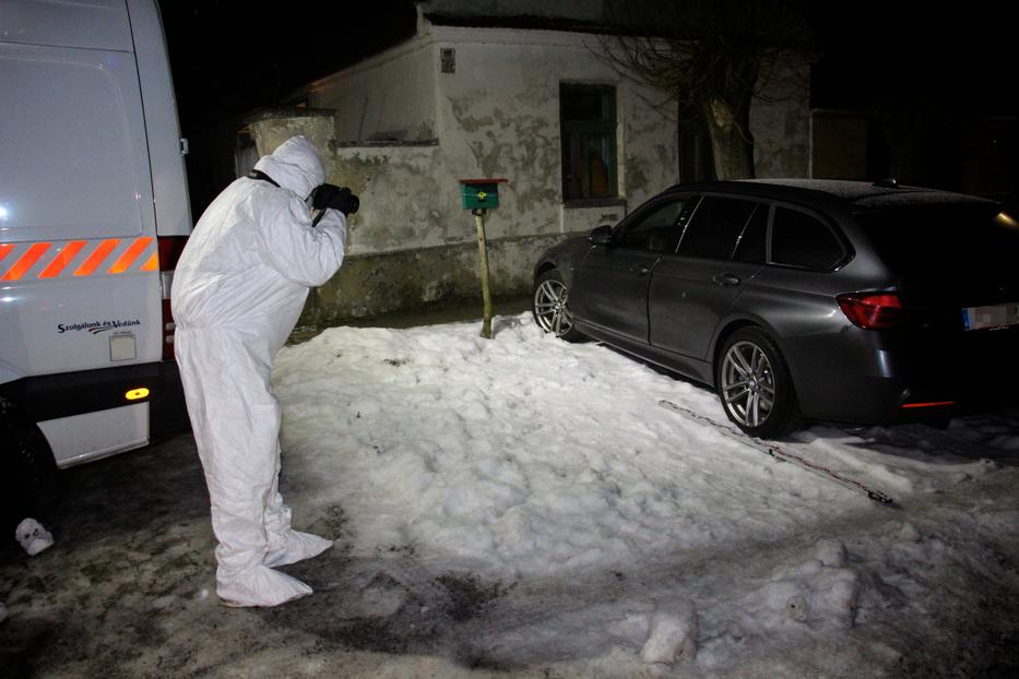 W. M. (†56)  Bécsből exéék házához hajtott BMW-
jével, majd vérontást rendezett / Fotó: police.hu