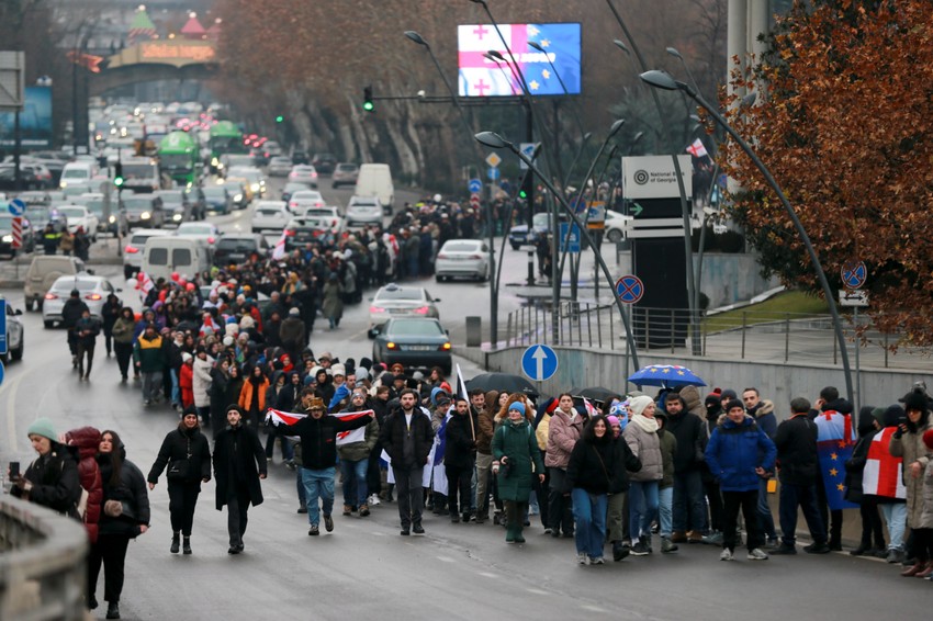Protesti u Tbilisiju 28. decembra