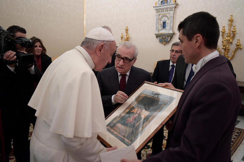 Martin Scorsese i papież Franciszek