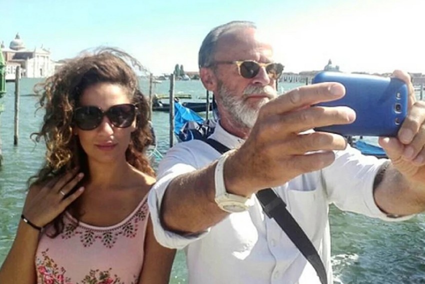 Frano Lasić sa suprugom