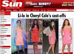 Lindsay Lohan w sukience Evy Longorii