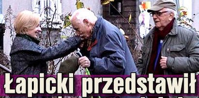 Andrzej Łapicki przedstawił żonę rodzinie