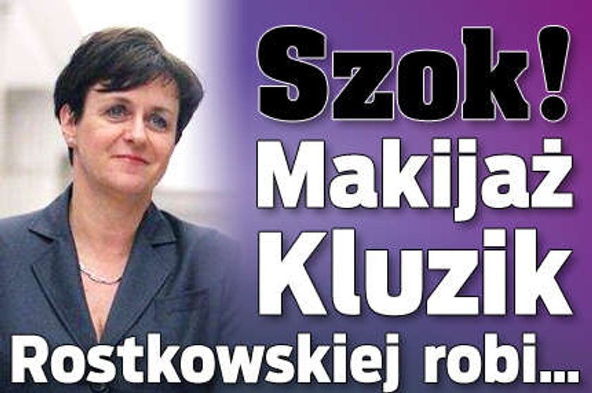 Szok! Makijaż Kluzik Rostkowskiej robi ...