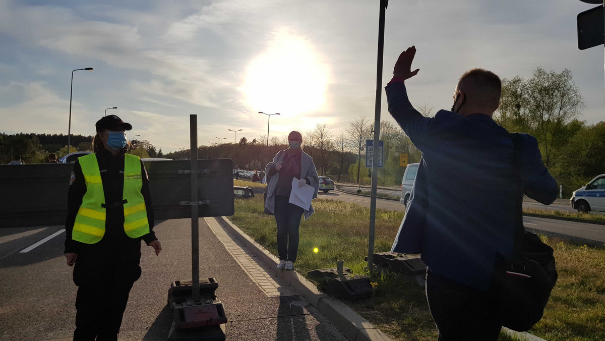 Koronawirus zamknął granice. Protest na polsko-niemieckich przejściach