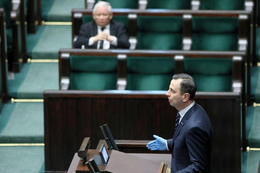 Jarosław Kaczyński i Władysław Kosiniak-Kamysz