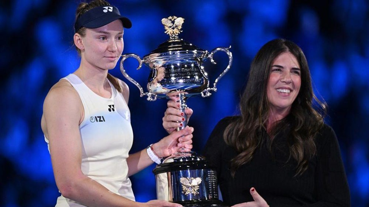 Druga grend slem titula u karijeri 26-godišnje Rjbakine | Foto: REUTERS/Jaimi Joy