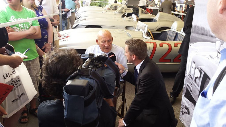 Goodwood 2015: Stirling Moss wśród fanów