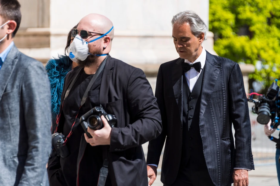 Andrea Bočeli stiže u Duomo