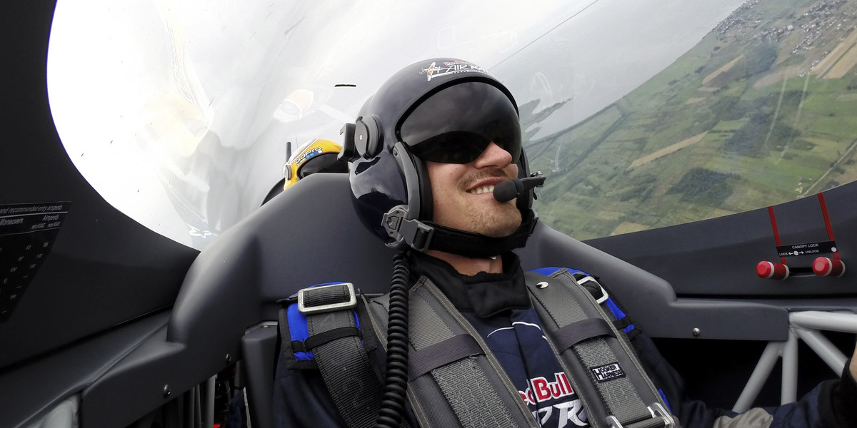 Adam Małysz na Red Bull Air Race