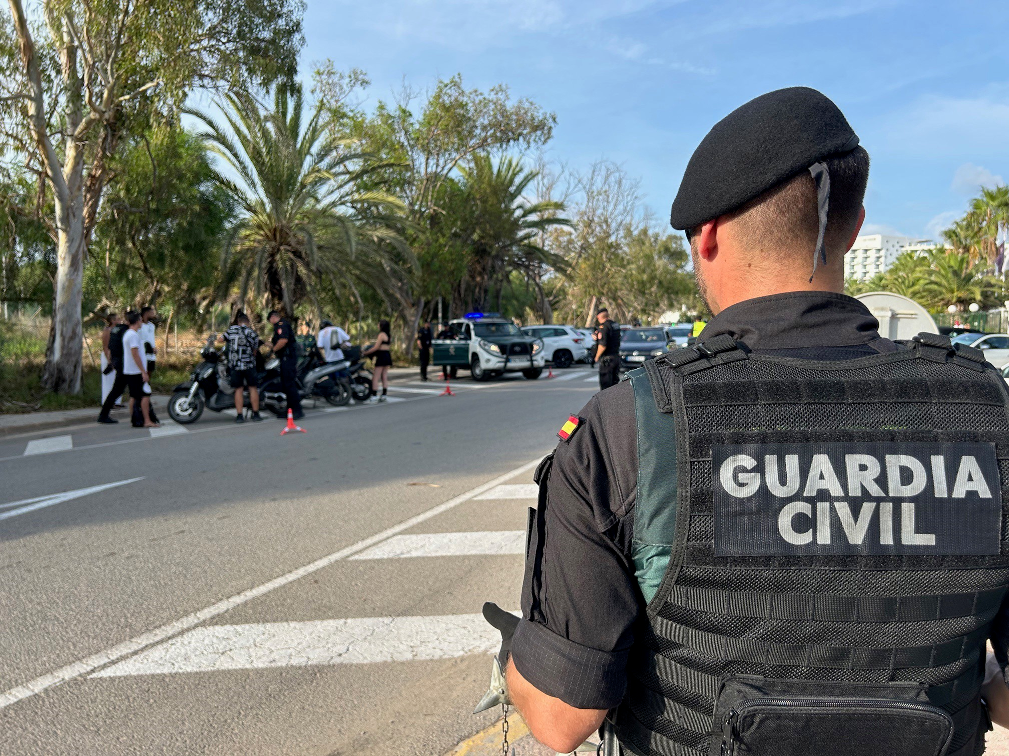 Mallorca: Guardia Civil detiene a 4 por intento atropello