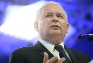 Jarosław Kaczyński biała aureola