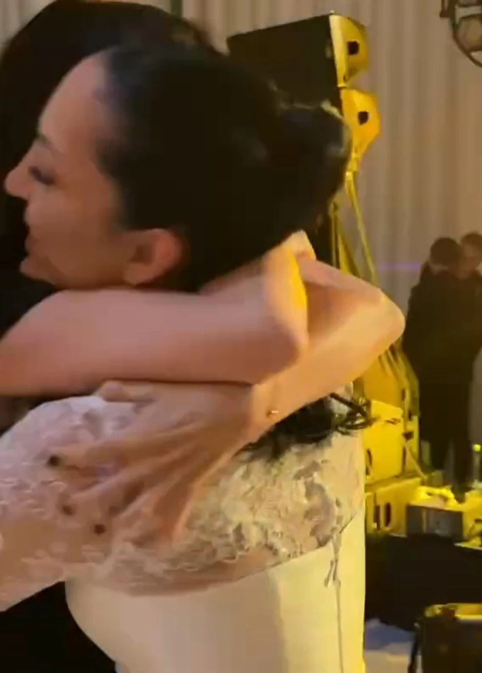 Milica Pavlović na veselju