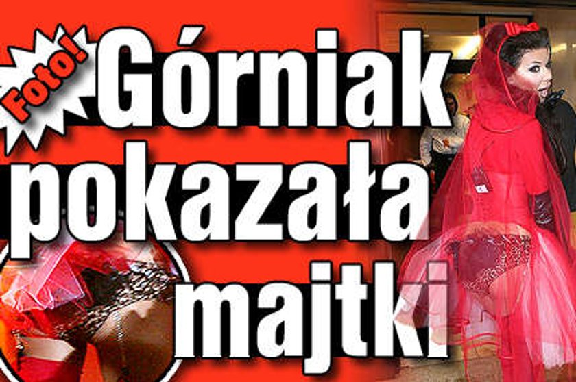 Górniak pokazała majtki. Zdjęcia