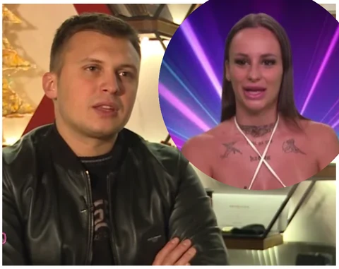 Stefan Karić i Teodora Delić (Foto: Screenshot TV Pink)