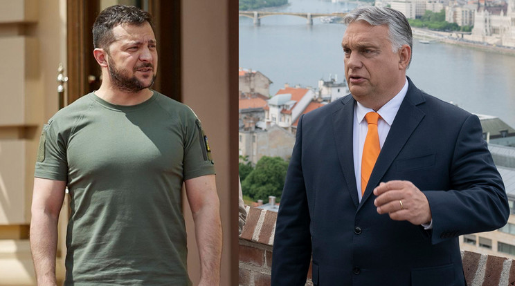 Volodimir Zelenszkij és Orbán közös csoportképen tűntek fel / Fotó: Getty Images, MTI/Miniszterelnöki Sajtóiroda/Benko Vivien Cher