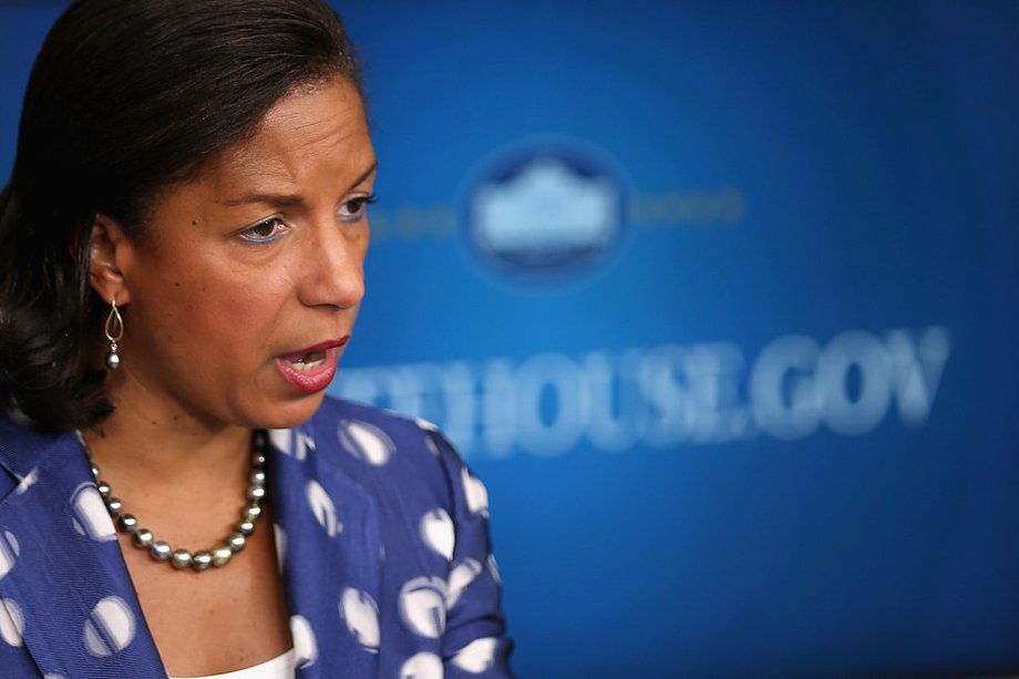 Former national security adviser Susan Rice.