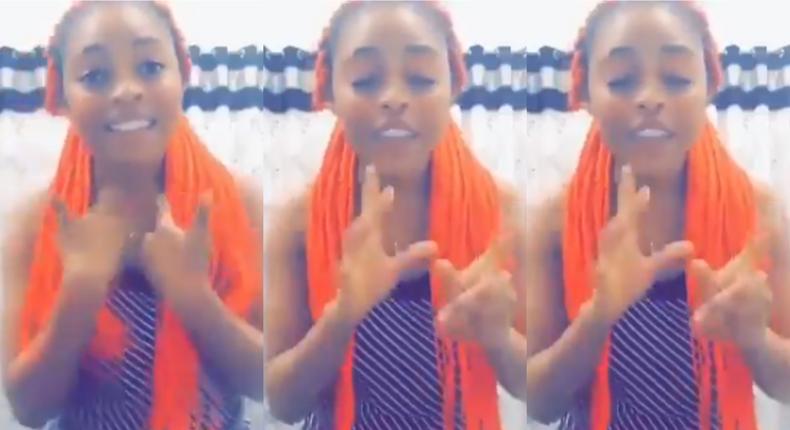 I can’t date a guy who doesn’t beat me, what kind of fake love is that? – Pretty lady (video)