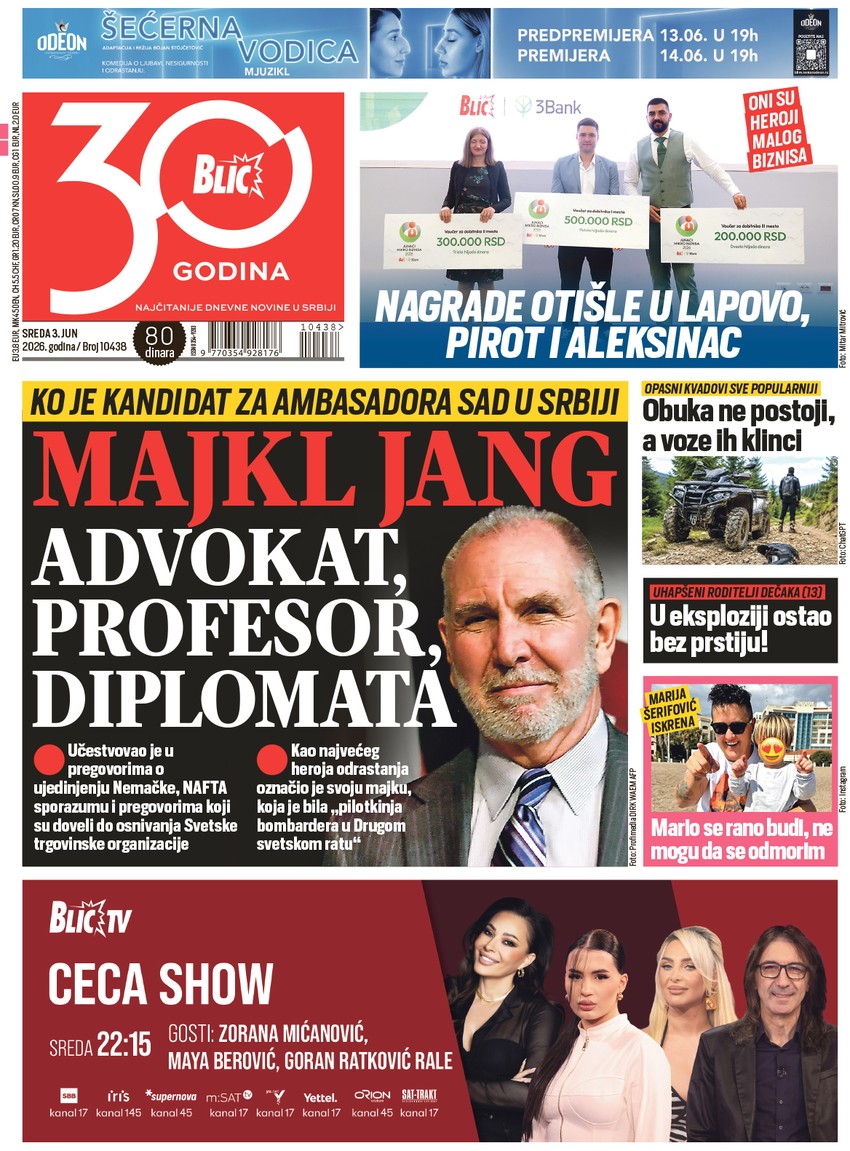 Naslovna Blic