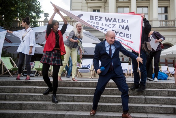 02.07.2018. Demonstracja - ParaSprawny Poznan wspiera RON