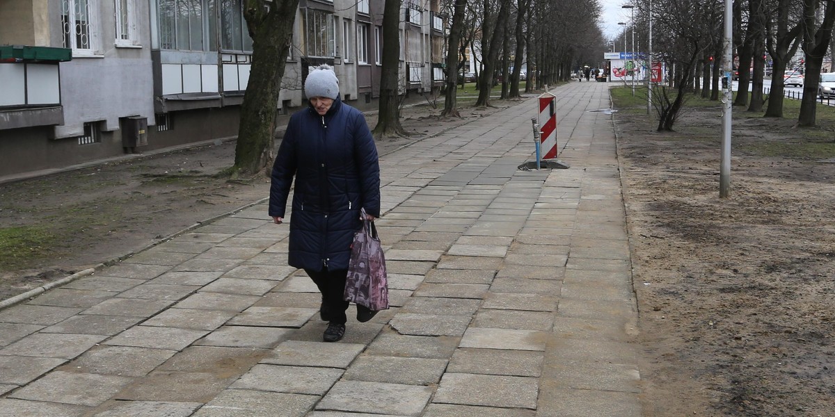 Chodnik na Chodeckiej