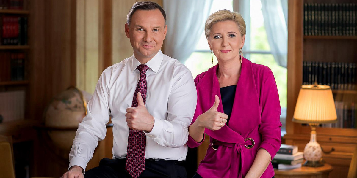 Andrzej i Agata Dudowie