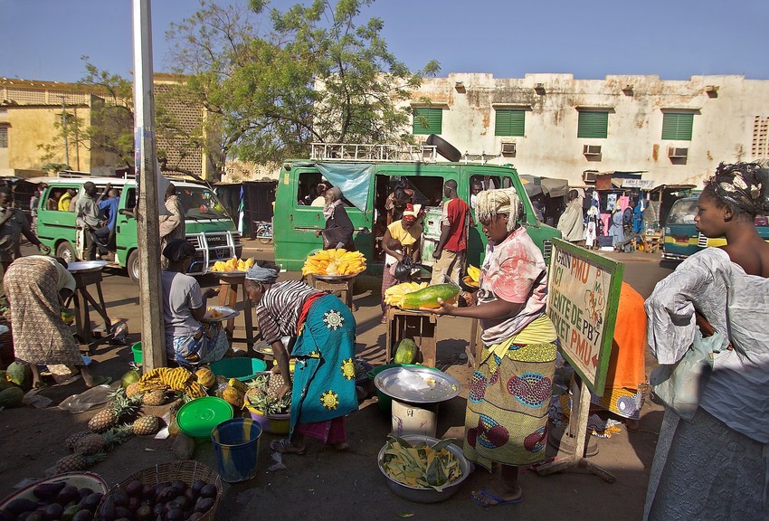 Bamako, prestonica Malija