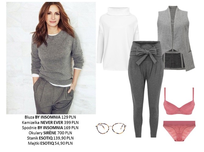 STYLIZACJE inspirowane zestawami Julii Roberts