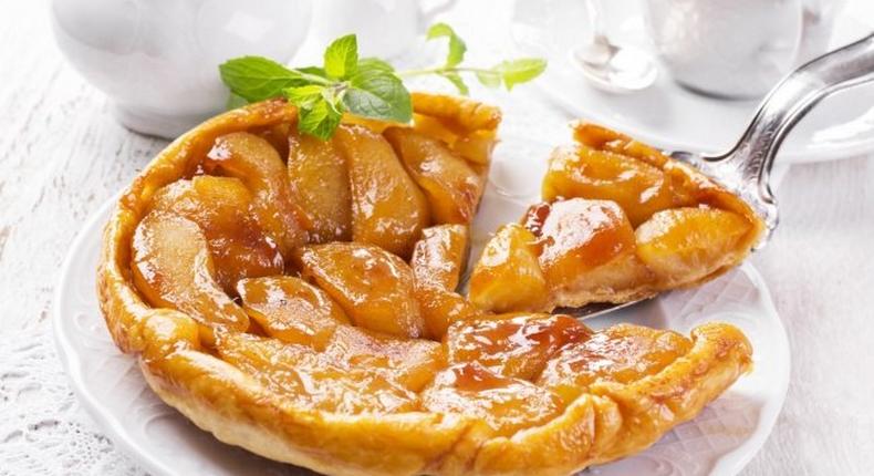 French apple tart