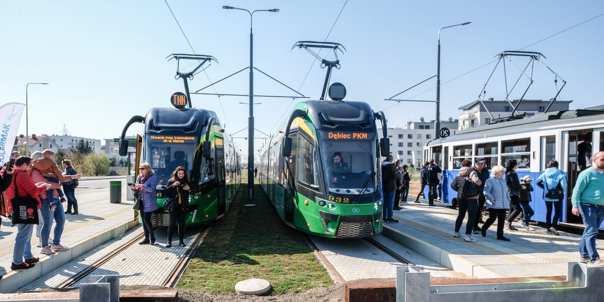 Od soboty, 23 kwietnia możemy już dojechać tramwajem do ul. Błażeja na Naramowicach.