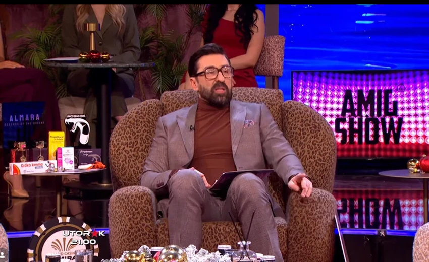 Siniša Mali u Amidži šou