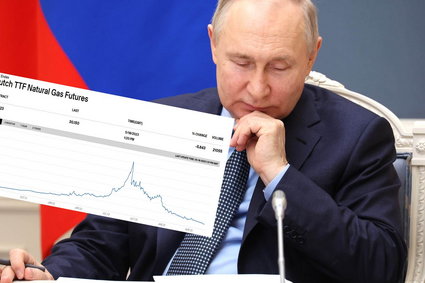 Putin w coraz większych opałach. Ceny ropy i gazu spadły jeszcze niżej