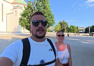 Keti i Vlado iz Hrvatske posetili Beograd prvi put u životu