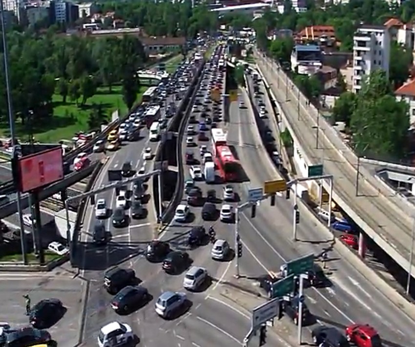 Ovako u poslednje vreme izgleda svako jutro na Autokomandi 