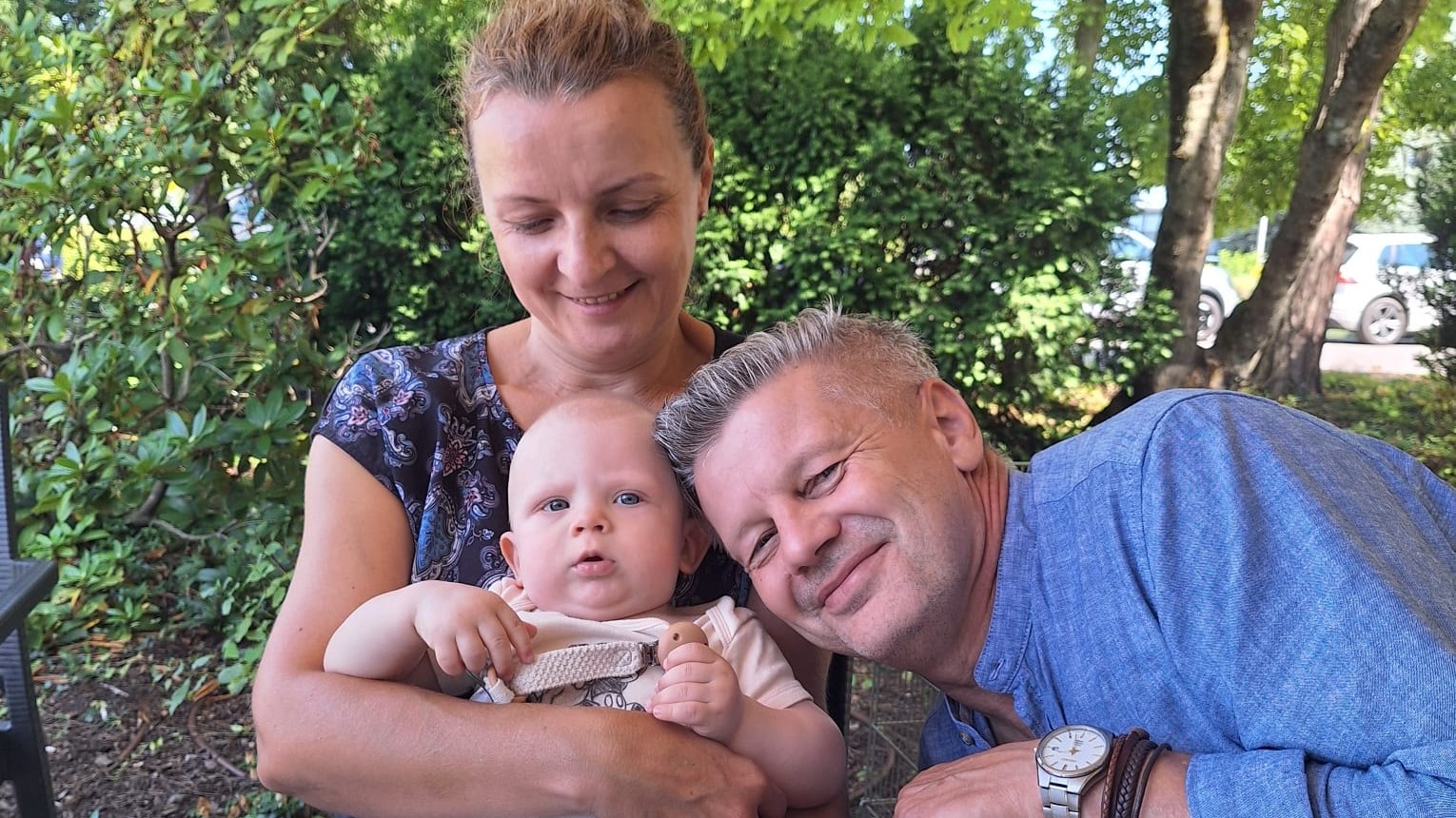 Ján Škorňa so svojou manželkou