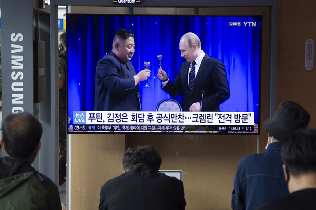 Kim Dzong Un jest już w Rosji