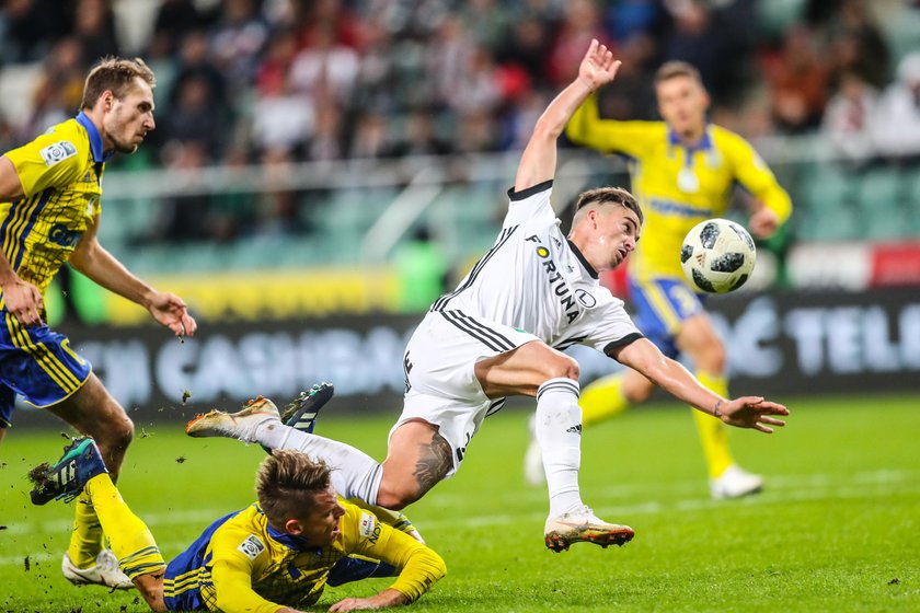 Pilka nozna. Ekstraklasa. Legia Warszawa - Arka Gdynia. 28.09.2018