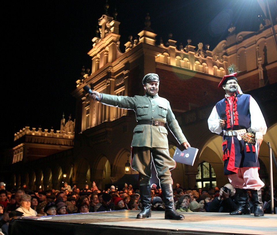 KRAKÓW LEKCJA ŚPIEWANIA RADOSNA NIEPODLEGŁOŚĆ