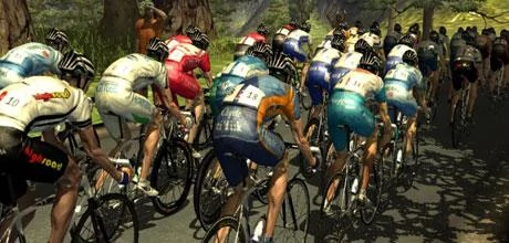 Screen z gry "Pro Cycling Manager 2008"