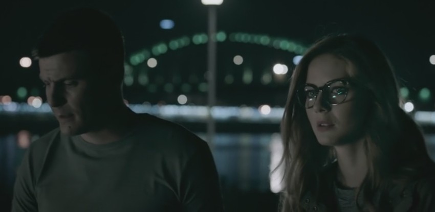 Kadar iz serije: "Sin" Vuk Kostić 
i Nina Janković