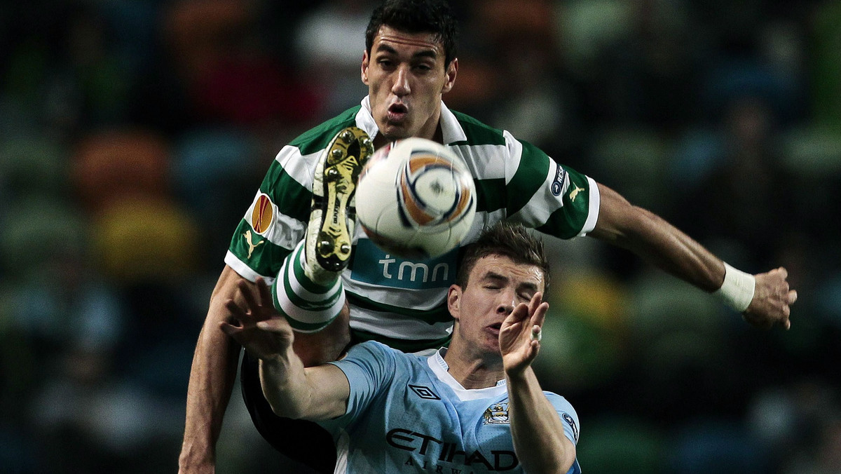 Sporting Lizbona, ekipa która wyeliminowała Legię Warszawa, pokonała Manchester City 1:0 (0:0) w pierwszym meczu 1/18 finału Ligi Europy.