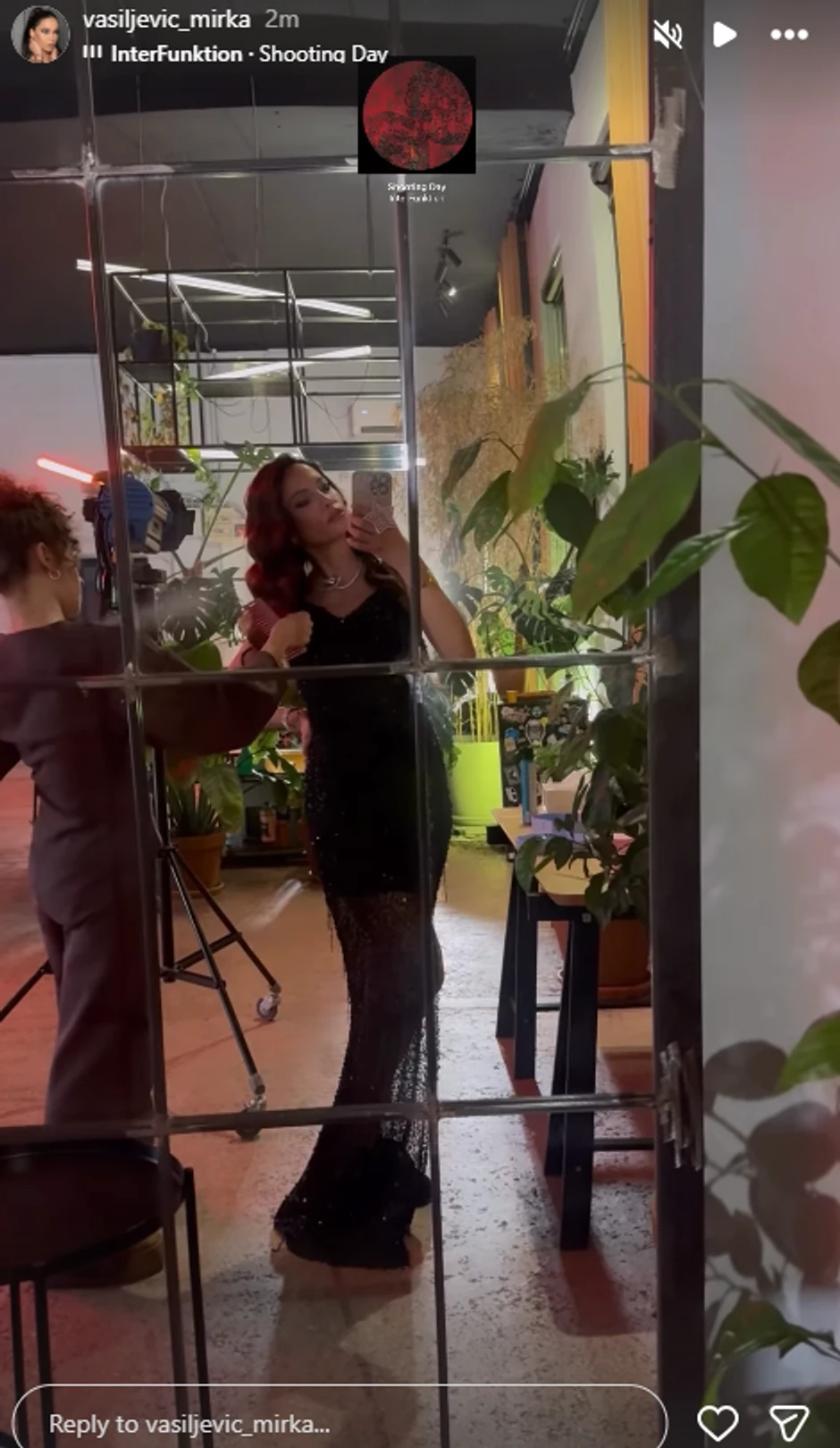 Mirka Vasiljević u elegantnoj haljini