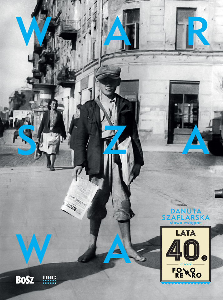 "Warszawa lata 40." (okładka)