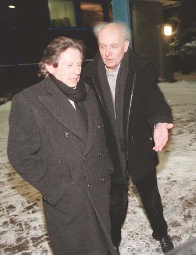 Wojciech Kilar i Roman Polański w Katowicach w 1999 roku